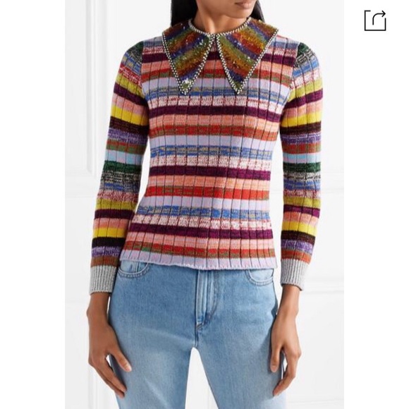 Gucci Sweaters - AUTHENTIC Gucci striped wool sweater S